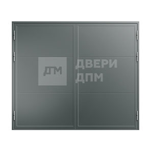 Противопожарные огнестойкие ворота секционные откатные (варианты цветов по RAL) ВПМ-142